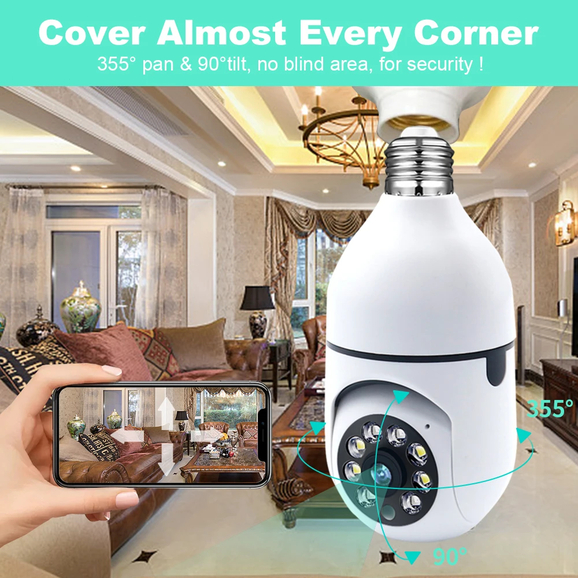 360 Bulb Security Camera in United Arab Emirates